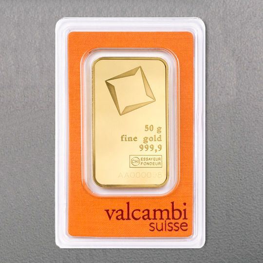 50g Goldbarren 50g Goldbarren